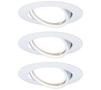 Paulmann Base Flush Mount Light 3-Piece Set LED GU10 15W White 93422