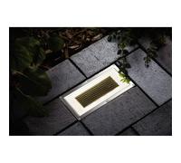 Paulmann Box Solar Recessed Floor Light 0.6W Warm White Stainless Steel