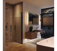 Paulmann Calla swivel on/off Ø9cm 840 black 3pcs