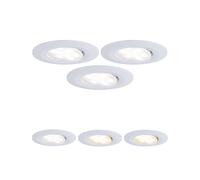 Paulmann Calla White On/Off Swivel CCT Ø 9 cm, Set of 3