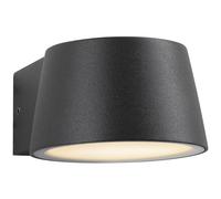 Paulmann Capea Outdoor Wall Light 6W Black 2200K Insect-Friendly