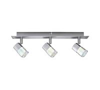 Paulmann Ceiling Light Spotlights Hoya Nickel Satin 3 x 42W G9 230V Halogen
