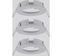 Paulmann 92480 Choose recessed luminaire spot Rigid max. 3x10 watt recessed Ceiling Spotlight White matt recessed lamp Aluminium