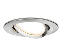 Paulmann Coin Slim LED Recessed Light 6W Brushed Iron Dimmable 93877