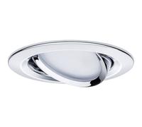 Paulmann Coin Slim LED recessed chrome dim 3-pack