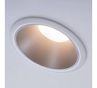 Paulmann Cole LED spotlight, silver and white