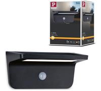 PAULMANN Cyprus Outdoor Solar Wall Light with Motion Sensor - Anthracite