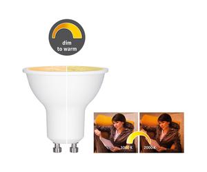 Paulmann Dime LED bulb GU10 6W 350lm dimmable to Warm