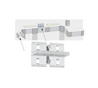 Paulmann Duo Profile wall bracket for LED strip system
