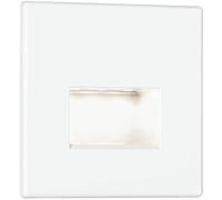 Paulmann LED recessed wall light EDGE, white