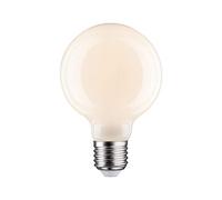 Paulmann Edition Classic White Globe E27 5.6W 2700K Opal | All-round room lighting, dimmable with a dimmer, colour temperature 2700K, modern LED technology