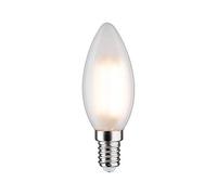 Paulmann Filament 230v led Bulb E14 6.5W 2700K matt | Warm white light at 806 lm, eye friendly, ideal for chandeliers and wall lights