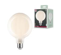 Paulmann Filament 230v led Bulb Globe G125 E27 7W 2700K Opal, dimmable | All-round room lighting, colour temperature 2700K, dimmable with a dimmer, modern design