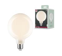 Paulmann Filament 230v led Bulb Globe G125 E27 9W 2700K Opal, dimmable | All-round room lighting, colour temperature 2700K, modern LED technology, dimmable with a suitable dimmer