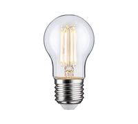 Paulmann Filament 230v led Bulb Teardrop E27 6.5W 2700K Clear | All-round room lighting, colour temperature 2700K, eye friendly, modern LED technology