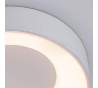 Paulmann Casca 78946 LED Ceiling Light IP44 White Switch 2300 lm 230 V 16 W White Round Dimmable Metal Plastic 3000 K
