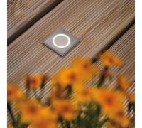 Paulmann House deck light IP65 angular ring
