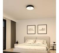 Paulmann 96784 LED Ceiling luminaire 3-Step-Dim Jaron 2700K 1900lm 230V 26.5W dimmable Black matt Wall and Ceiling luminaire