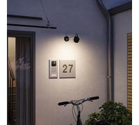 Paulmann Kikolo LED outdoor wall spotlight arm 60°