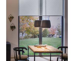 Paulmann lampshade Pirm, grey, Ø 28 cm, metal