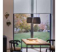 Paulmann lampshade Pirm, grey, Ø 28 cm, metal