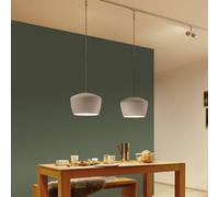 Paulmann lampshade Pom, white, Ø 35 cm, metal