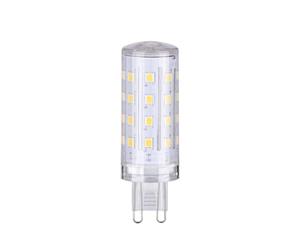 Paulmann LED bi-pin bulb, G9, 7.2 W, 2700K clear, dimmable