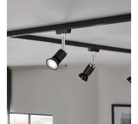 Paulmann 29166 LED Reflector Standard 230V GU10 750lm 8W 2700K Dimmable Matt Black 36° RAL9004 Bulb