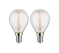 Paulmann LED bulb E14 2.7W 2,700K filament 2-pack