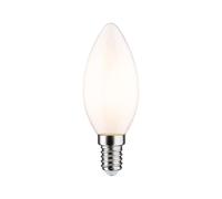 Paulmann LED Classic White Candle E14 4.5W 2700K dimmable, Opal | Dimmable, even light distribution, ideal for table and floor lights, colour temperature 2700K