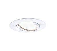 Paulmann LED Downlight Base Single Light Swivelling Round 90mm 20° GU10 5W 350lm 230V 3000K White 93411