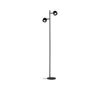 Paulmann 79780 LED Floor Lamp Smart Home Zigbee Puric Pane 2 x 300 lm Including 2 x 3 Watt Dimmable Floor Lamp Black Metal Plastic 2700 K