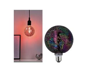 Paulmann LED G125 Globe Miracle Mosaic Red 5W=40W E27 470lm Warm White Dimmable