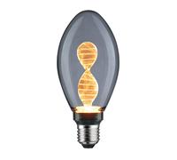 Paulmann 28883 LED Light Bulb Inner Glow Edition B75 90 lm Smoked Glass 3.5 Watt Light Bulb 1800 K E27
