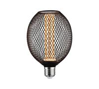 Paulmann LED MetallicGlow Globe Spiral E27 black