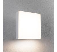 Paulmann LED outdoor wall light Azalena, sensor, white