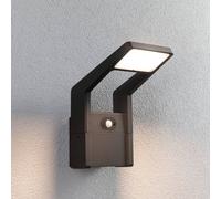 Paulmann 94859 LED Outdoor Wall luminaire Juntea Motion Sensor IP44 140x217mm 3000K 11W 900lm 230V Anthracite Aluminium Outdoor luminaire