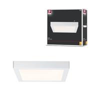 Paulmann LED Panel Lunar 300x300mm 16W 3000K White matt | Ideal for wall or ceiling mounting, warm white light, IP20, slim design, long-lasting