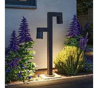 Paulmann LED path light Kimu 2, anthracite, 2-bulb, 2,200 K
