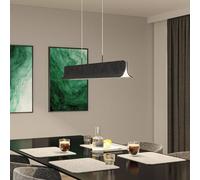 Paulmann LED pendant light Noyan, anthracite, felt, 3-step dimmable