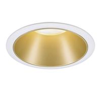 Paulmann LED Recessed Light GU10 White/Gold Matt Glare-Free 93396