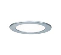 Paulmann LED recessed Panel 1x12W 4000K IP44 Chrome matt | Downlight for damp rooms, colour temperature 4000K, 850lm, IP44, installation in suspended ceilings