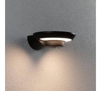 Paulmann 94855 Solar LED Outdoor Wall luminaire Bordola Motion Sensor IP44 180x211mm 3000K 3.5W 220lm Anthracite Plastic Outdoor Solar luminaire