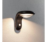 Paulmann LED solar outdoor wall lamp Diskola, sensor, anthracite