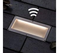 Paulmann LED-Solar recessed light Aron 20x10cm