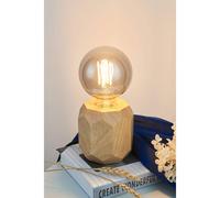 Paulmann LED Table Lamp Woody Sparkle Wood 4W E27 Gold Filament Switch