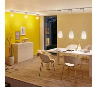 Paulmann 29059 Standard 230V LED Deco Pipe GU10 230V 5.5W 520lm dimmable 38mm Satin Plastic 2700K - Warm White