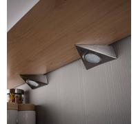 Paulmann LED under-cabinet light, Triangle, Iron, Sensor, Set of 3
