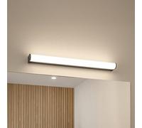 Paulmann LED wall lamp Arneb, black, 59 cm, 3,000 K, IP44