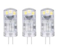Paulmann 29143 Standard 12V LED pin Base G4 3-Piece Set 3x200lm 3x1.8W 2700K Clear lamp